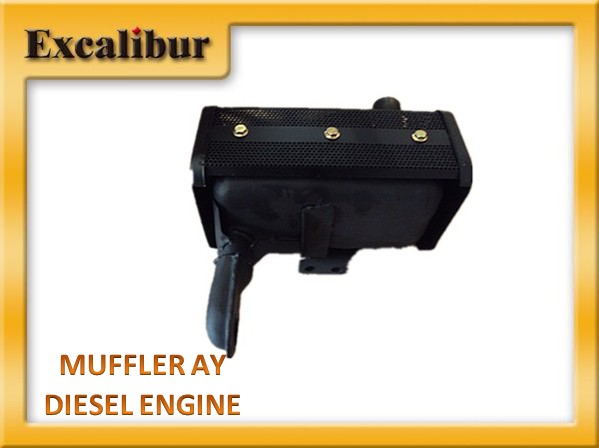 MUFFLER ASSY-قطع غيار المحرك